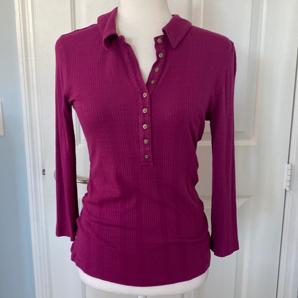 Lizzie Driver 3/4 Sleeve Top, Small